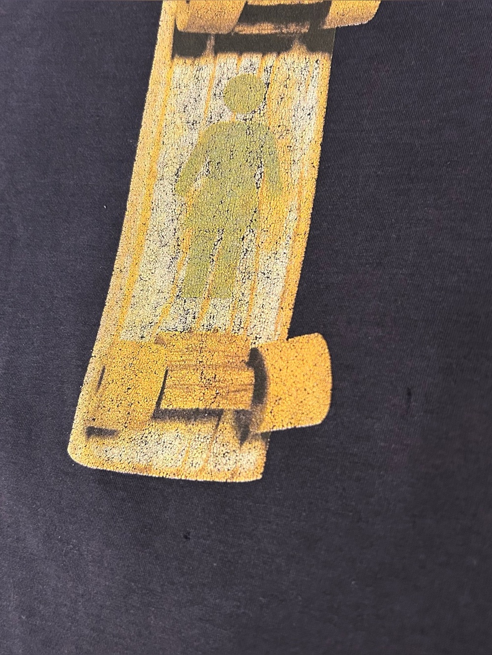 Vintage 90s Girl Skateboard Company Graphic Tee Distressed Faded Large Rare - Picture 3 of 8